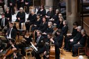 And not forgetting the altos, here listening raptly to the Mozart symphony ...